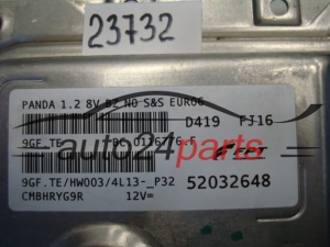 FIAT 52032648, 9GF.TE, 9GFTE