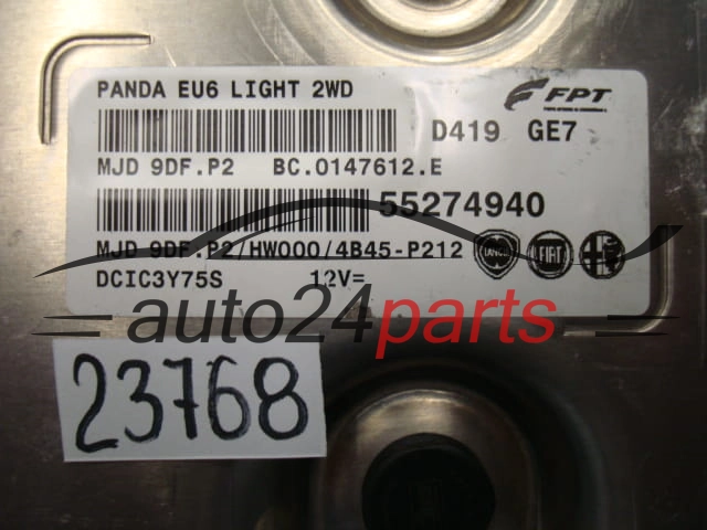 FIAT 500 55274940, MJD9DF.P2, MJD9DFP2