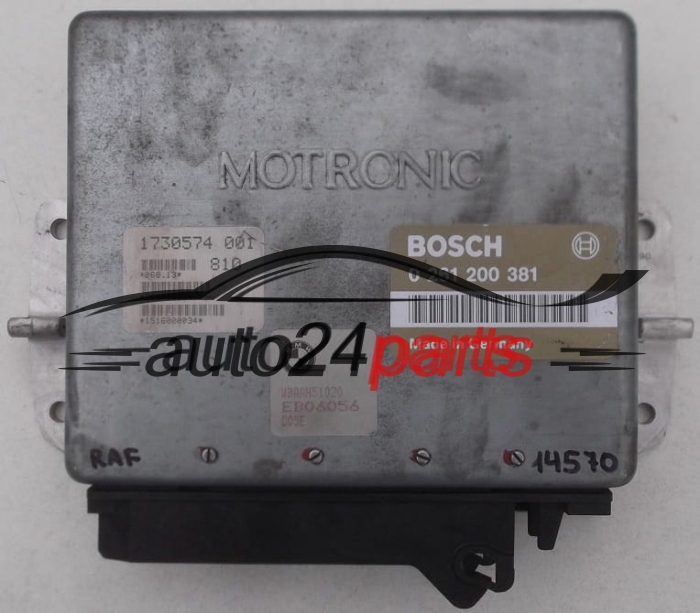 BMW E30, E34, BOSCH 0 261 200 381, 0261200381, 1735363 001, 1735363001, 810, 1730574