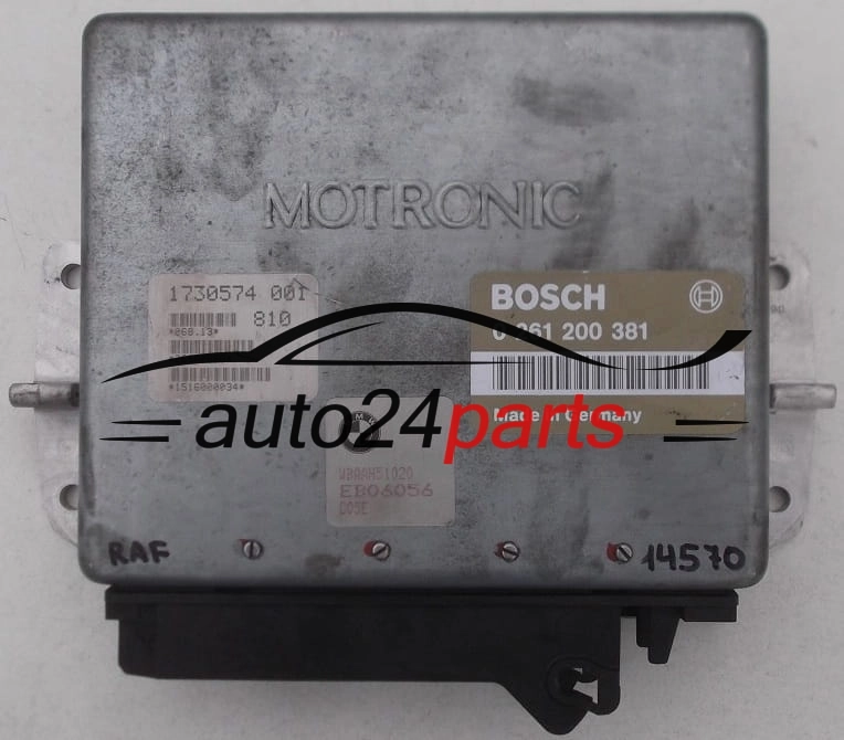 BMW E30, E34, BOSCH 0 261 200 381, 0261200381, 1735363 001, 1735363001, 810, 1730574