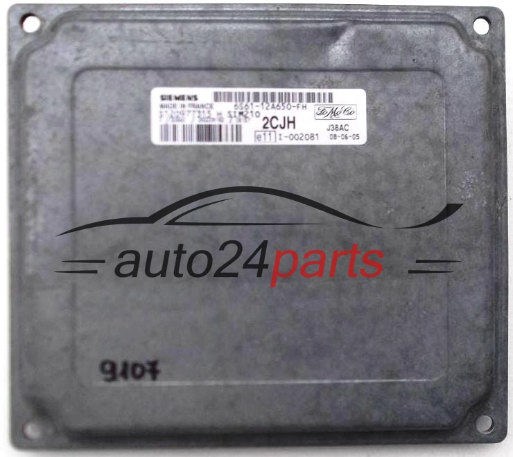 CENTRALINA DO MOTORE FORD FIESTA SIEMENS S120977315 H, S120977315H, FoMoCo 6S61-12A650-FH, 6S6112A650FH, 2CJH 