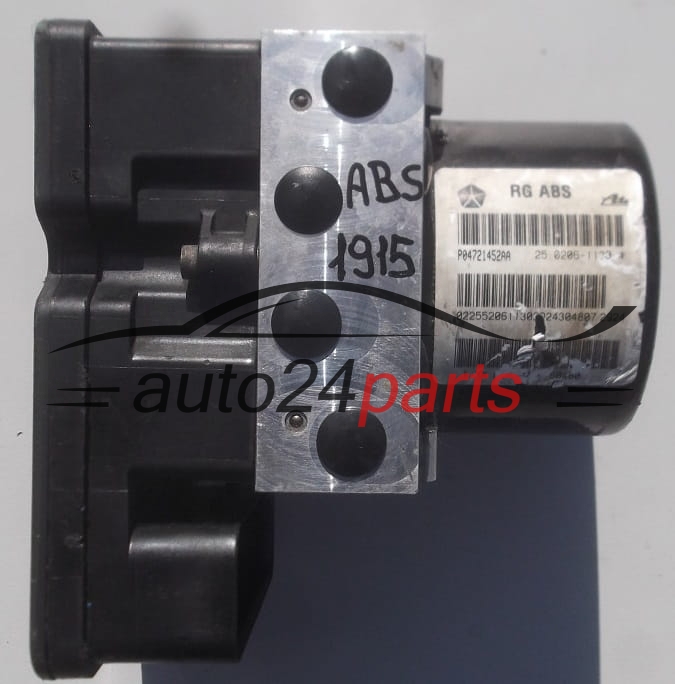 BOMBA HIDRAULICA Y CENTRALITA ABS CHRYSLER VOYAGER P04721452AA, ATE 25.0206-1130.4