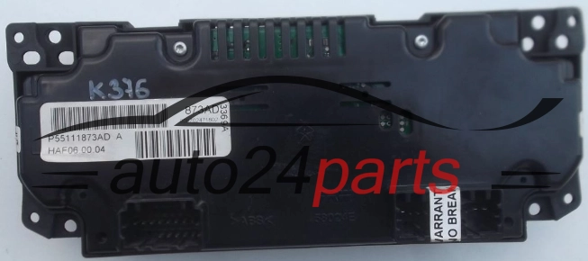 STEUERUNG HEIZUNG KLIMAANLAGE KLIMADEBEDIENTEIL STEUERGERAT CHRYSLER 300 P55111873AD, 873AD