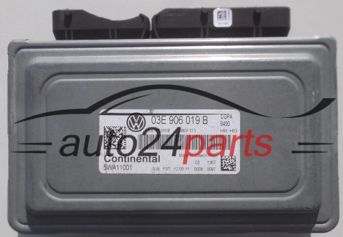 Μονάδα Ελέγχου Κινητήρα VOLKSWAGEN POLO 1.2 CONTINENTAL 5WA11001, 03E 906 019 B