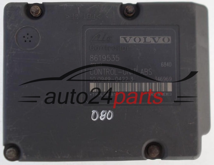 POMPE HYDRAULIQUE ET CALCULATEUR d'ABS VOLVO 8619535, 10.0949-0422.3