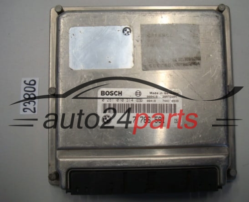KOMPUTER STEROWNIK SILNIKA BMW BOSCH 0 281 010 314, 0281010314, 7 786 581, 7786581