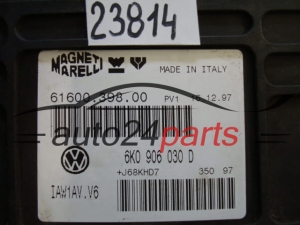 KOMPUTER STEROWNIK SILNIKA VW VOLKSWAGEN POLO, SEAT CORDOBA 1.6, IAW1AV.V6, IAW1AVV6, 6K0 906 030 D, 6K0906030D, 61600.398.02, 6160039802