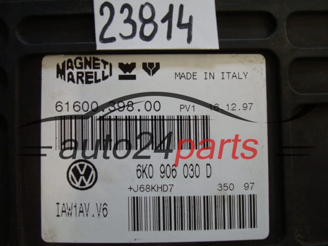 Sterownik silnika Volkswagen Polo Seat Cordoba 1.6 6K0906030D 6160039802 – zdjęcie 2