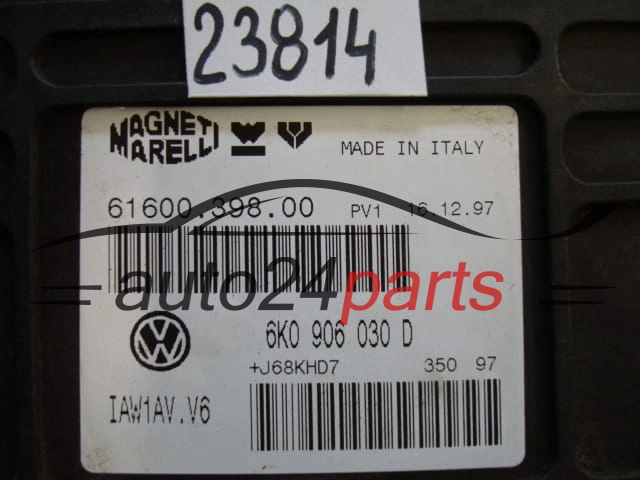Sterownik silnika Volkswagen Polo Seat Cordoba 1.6 6K0906030D 6160039802 – zdjęcie 2