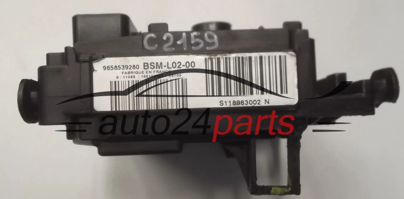 CENTRALKA MODUL STEROWNIK KOMFORTU CITROEN PEUGEOT BSI L02-00 SIEMENS S118983002 N, S118983002N, 9658539280