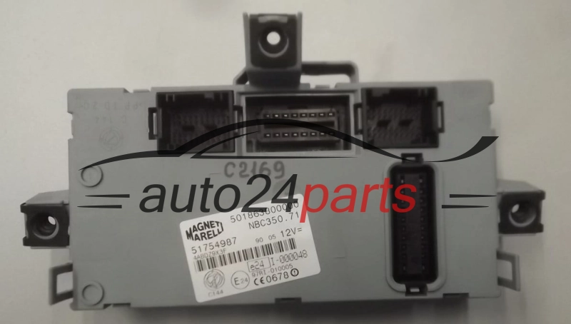 CENTRALKA MODUL STEROWNIK BSI FIAT IDEA 50186380000, 51754987