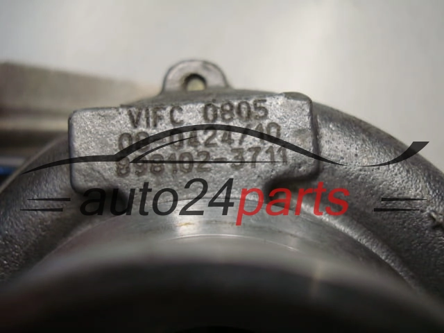 TURBOCOMPRESOR TURBO COMPRESOR 1.7 CDTI Z17DTR Z17DTJ OPEL ASTRA CORSA MERIVA 898102-3711, 8981023711