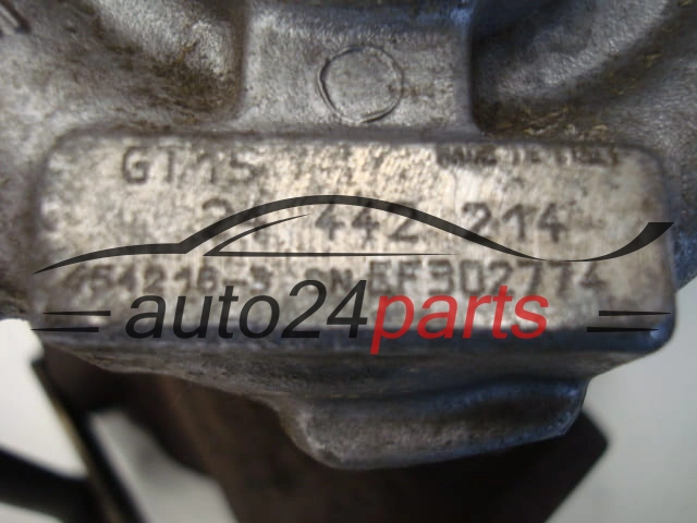 TURBOCOMPRESOR TURBO COMPRESOR 2.0 Y20DTH OPEL ASTRA G VECTRA B ZAFIRA A 24442214, 860046
