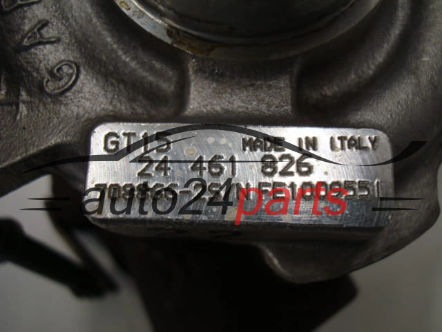 TURBO TURBCOMPRESSEUR 2.0 Y20DTH OPEL VECTRA C SIGNUM 24461826