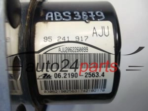 CHEVROLET MATIZ 95241917, 06.2190-2563.4, 06219025634, 06.2109-0991.3, 06210909913