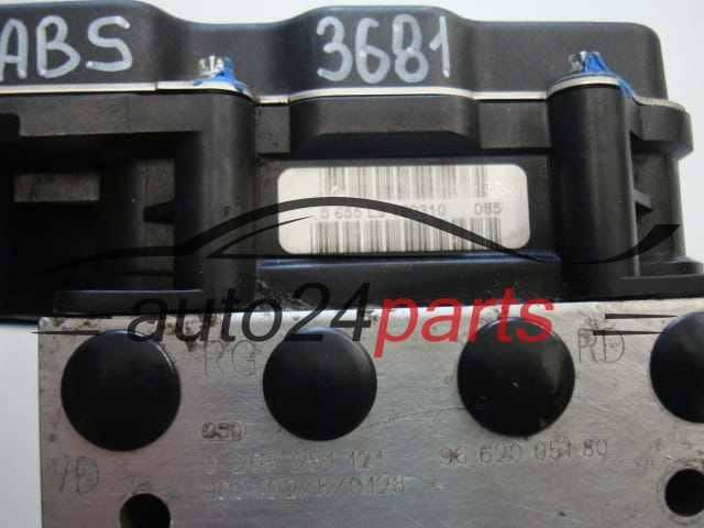 CITROEN PEUGEOT BOSCH 0265251121, 9662005180, 0265951395