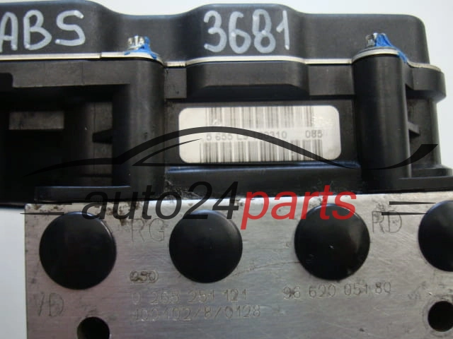 CITROEN PEUGEOT BOSCH 0265251121, 9662005180, 0265951395