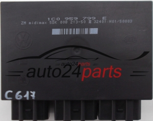 Μονάδα ελέγχου 1C0959799E, 1C0 959 799 E, HELLA 5DK00821350, 5DK 008 213-50 SEAT LEON TOLEDO