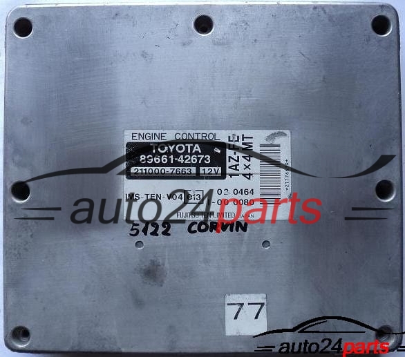 calculateur moteur pour toyota rav4 2.0 vvti