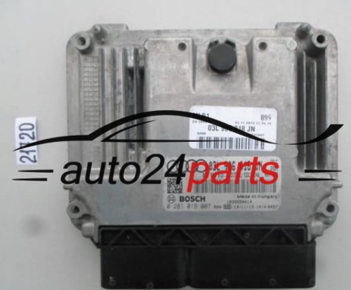 AUDI A4 A5 2.0 TDI BOSCH 0 281 019 007, 0281019007, 03L 906 018 JN, 03L906018JN