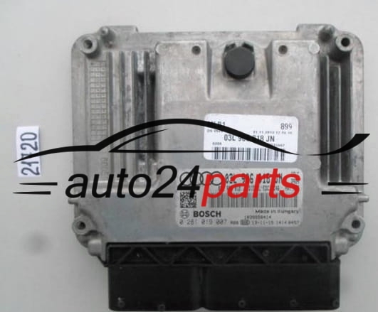 AUDI A4 A5 2.0 TDI BOSCH 0 281 019 007, 0281019007, 03L 906 018 JN, 03L906018JN