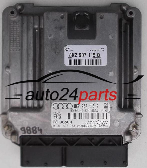 AUDI A4 A5 2.0 TFSI BOSCH 0 261 S04 383, 0261S04383, 8K2 907 115 Q, 8K2907115Q
