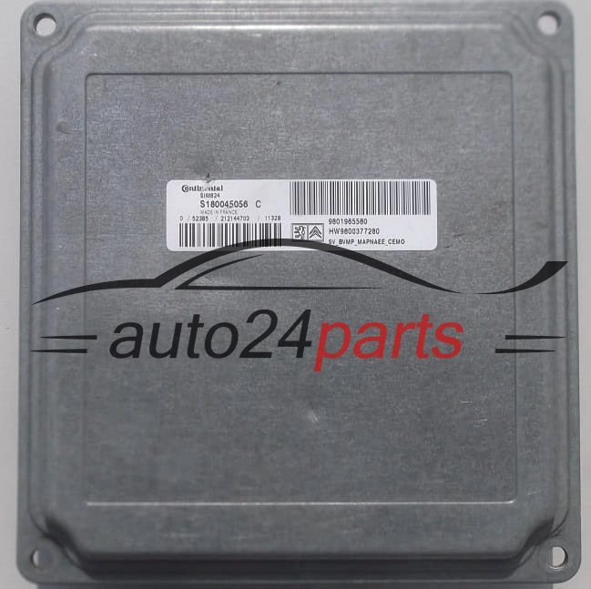 Sterownik skrzyni automatycznej Citroen Peugeot Continental S180045056C 9801965580