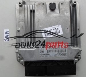 CENTRALINA MOTORE AUDI A4 A5 2.0T TFSI 8K2907115P, 8K2 907 115 P, 8K2907115D, 8K2 907 115 D, BOSCH 0 261 S04 132, 0261S04132, BENZIN MED17.1 CDBC 0005, 1039S34196
