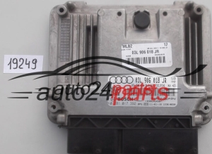CENTRALINA DO MOTORE AUDI A4 S4 2.0 TDI BOSCH 0 281 017 392, 0281017392, 03L 906 018 JR, 03L906018JR