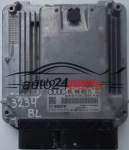 CENTRALINA DO MOTORE AUDI A6 2.0 TDI 03L 906 022 FL, 03L906022FL, 03L906022FG, 03L 906 022 FG, BOSCH 0 281 015 018, 0281015018, DIESEL EDC17CP14 CAGB 4394, 1039S33574