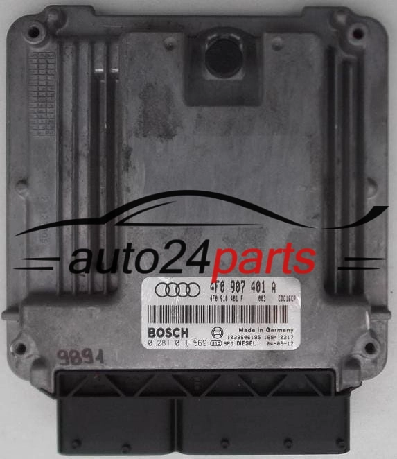 AUDI A6 3.0 TDI BOSCH 0 281 011 569, 0281011569, 4F0 907 401 A, 4F0907401A