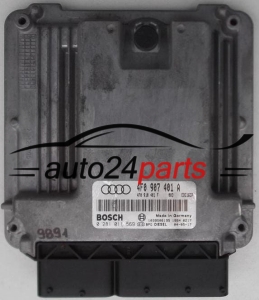 CENTRALINA DO MOTORE AUDI A6 3.0 TDI BOSCH 0 281 011 569, 0281011569, 4F0 907 401 A, 4F0907401A