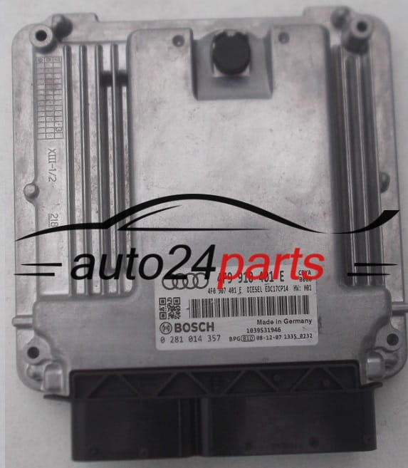 AUDI A6 3.0 TDI BOSCH 0 281 014 357, 0281014357, 4F9 910 401 E, 4F9910401E, 4F0 907 401 E, 4F0907401E