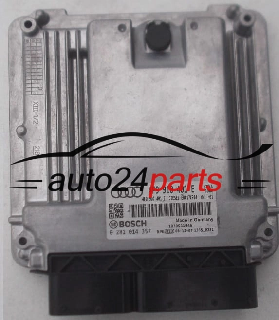 AUDI A6 3.0 TDI BOSCH 0 281 014 357, 0281014357, 4F9 910 401 E, 4F9910401E, 4F0 907 401 E, 4F0907401E