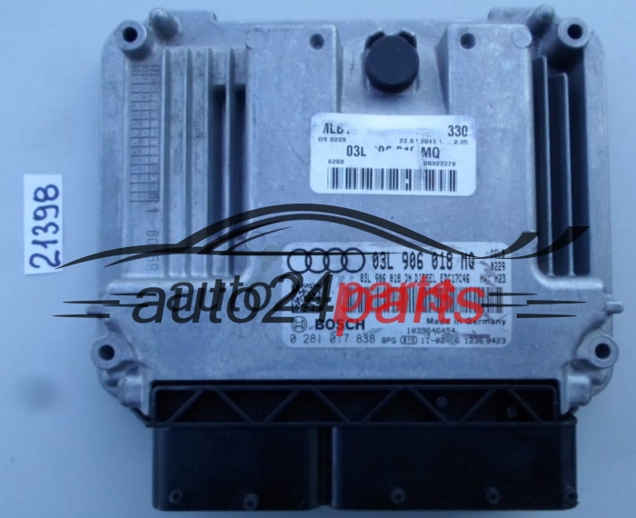 AUDI Q5 2.5 TDI BOSCH 0 281 017 838, 0281017838, 03L 906 018 MQ, 03L906018MQ