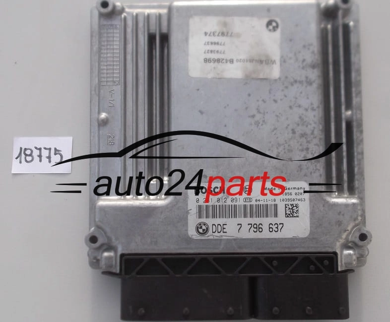 BMW 5 E60 530 D 530D BOSCH 0281012091, 0 281 012 091, 7796637, 7 796 637, 7793829, 7796637, 7797609