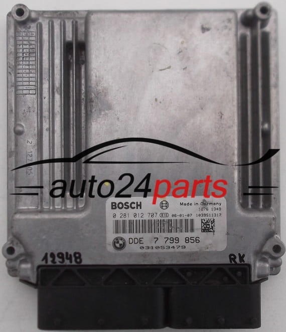 BMW E90 330 3.0 DIESEL BOSCH 0281012707, 0 281 012 707 DDE 7799856, 7 799 856