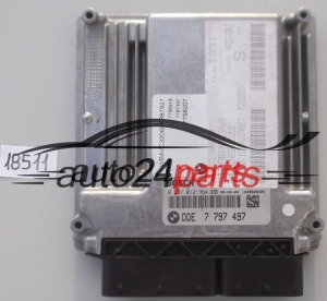 CENTRALINA DO MOTORE BMW SERII 1 E87 120 2.0 DIESEL BOSCH 0281012334, 0 281 012 334, DDE 7797497, 7 797 497, 1039S08306