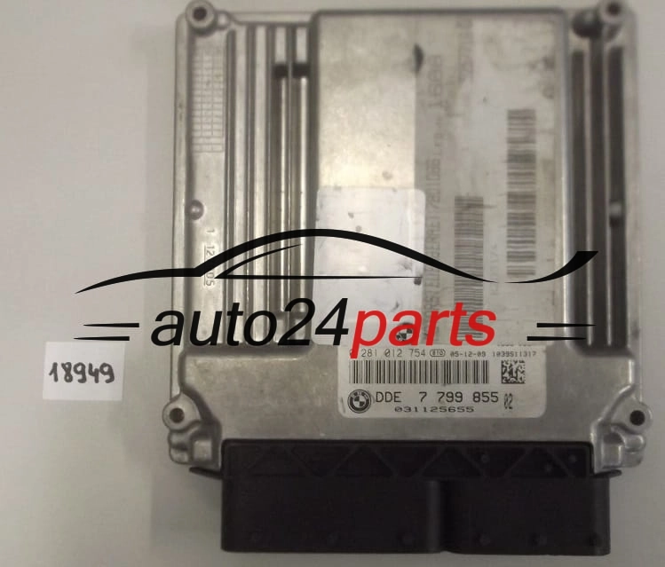 BMW SERII 1 E87 120 2.0 DIESEL BOSCH 0281012754, 0 281 012 754, DDE 7799855 02, 7 799 855 02, 1039S11317