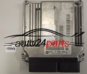 CENTRALINA DO MOTORE BMW SERII 1 E87 120 2.0 DIESEL BOSCH 0281012754, 0 281 012 754, DDE 7799855 02, 7 799 855 02, 1039S11317
