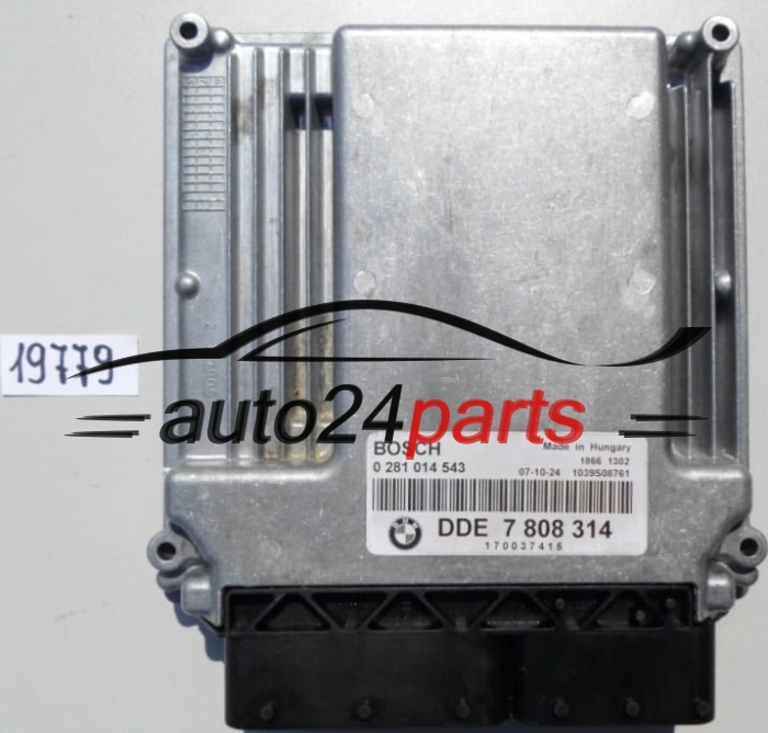 BMW SERII 3 E90 325 5 E60 525 3.0 DIESEL BOSCH 0281014543, 0 281 014 543, DDE 7808314, 7 808 314, 1039S23438