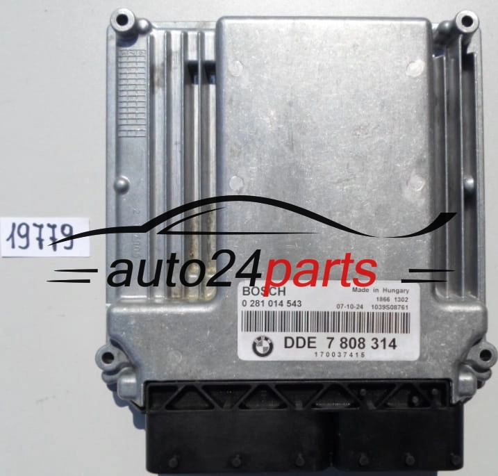BMW SERII 3 E90 325 5 E60 525 3.0 DIESEL BOSCH 0281014543, 0 281 014 543, DDE 7808314, 7 808 314, 1039S23438