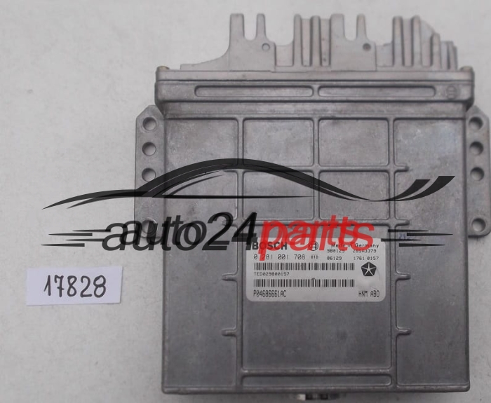 CHRYSLER VOYAGER 2.5 TDI BOSCH 0 281 001 708, 0281001708, P04686661AC