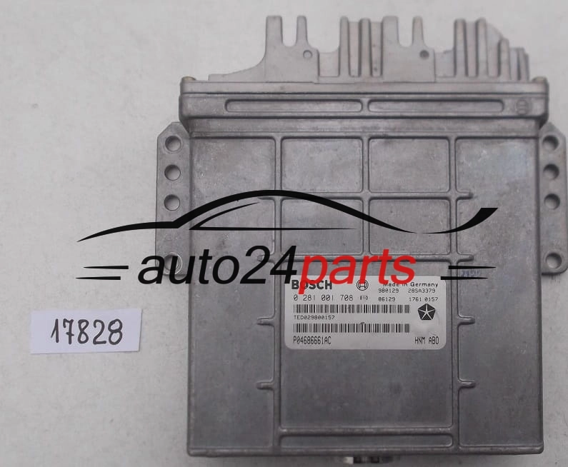 CHRYSLER VOYAGER 2.5 TDI BOSCH 0 281 001 708, 0281001708, P04686661AC