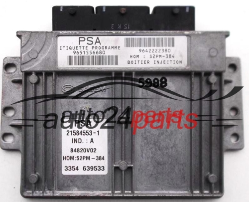 CITROEN 1.4 21584553-1, 215845531, 9651556680