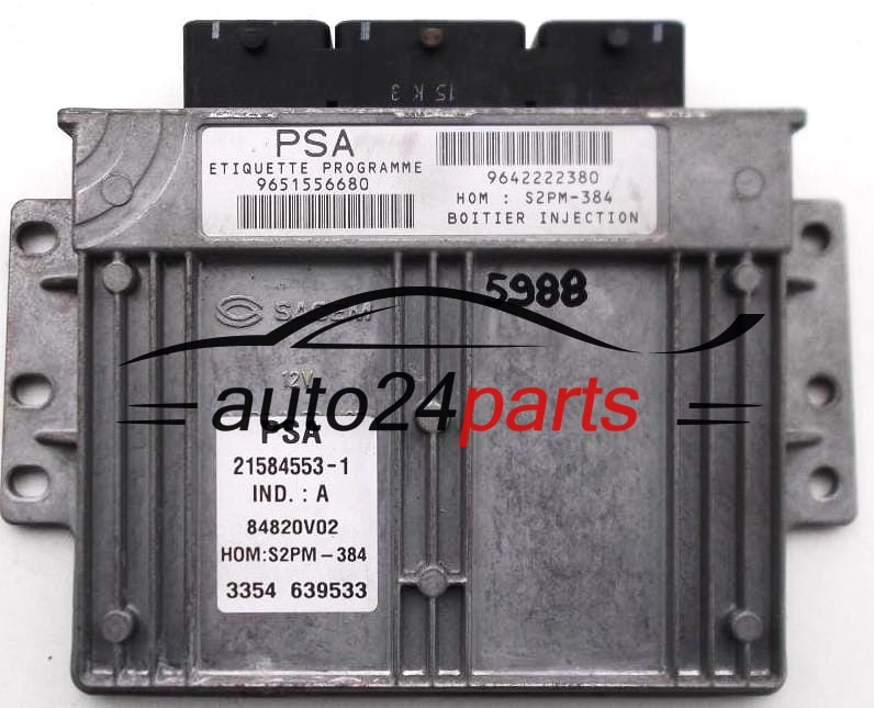 CITROEN 1.4 21584553-1, 215845531, 9651556680