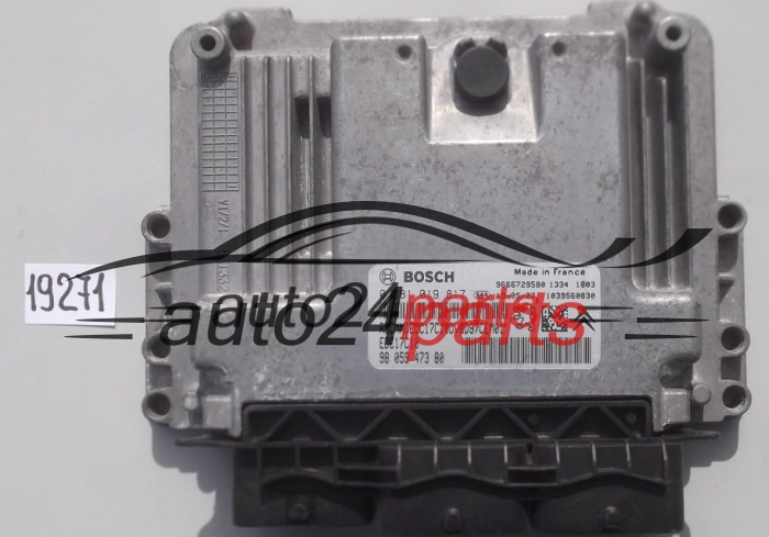 CITROEN BERLINGO, PEUGEOT 1.6, BOSCH 0 281 019 817, BOSCH 0281019817, 98 059 473 80, 9805947380, EDC17C10