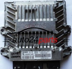 CENTRALINA DO MOTORE CITROEN C2 1.4 HDI 5WS40174B-T, SW9655939280, SW 9655939280, HW9647568180, HW 9647568180