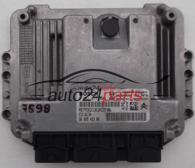 CITROEN C3 1.6 HDI BOSCH 0 281 011 804, 0281011804, 96 609 423 80, 9660942380, 9653958980