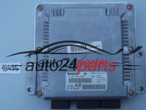 CITROEN C5 2.2 HDI BOSCH 0281010886, 0 281 010 886, 9645534980, 96 455 349 80, EDC15C2 40
